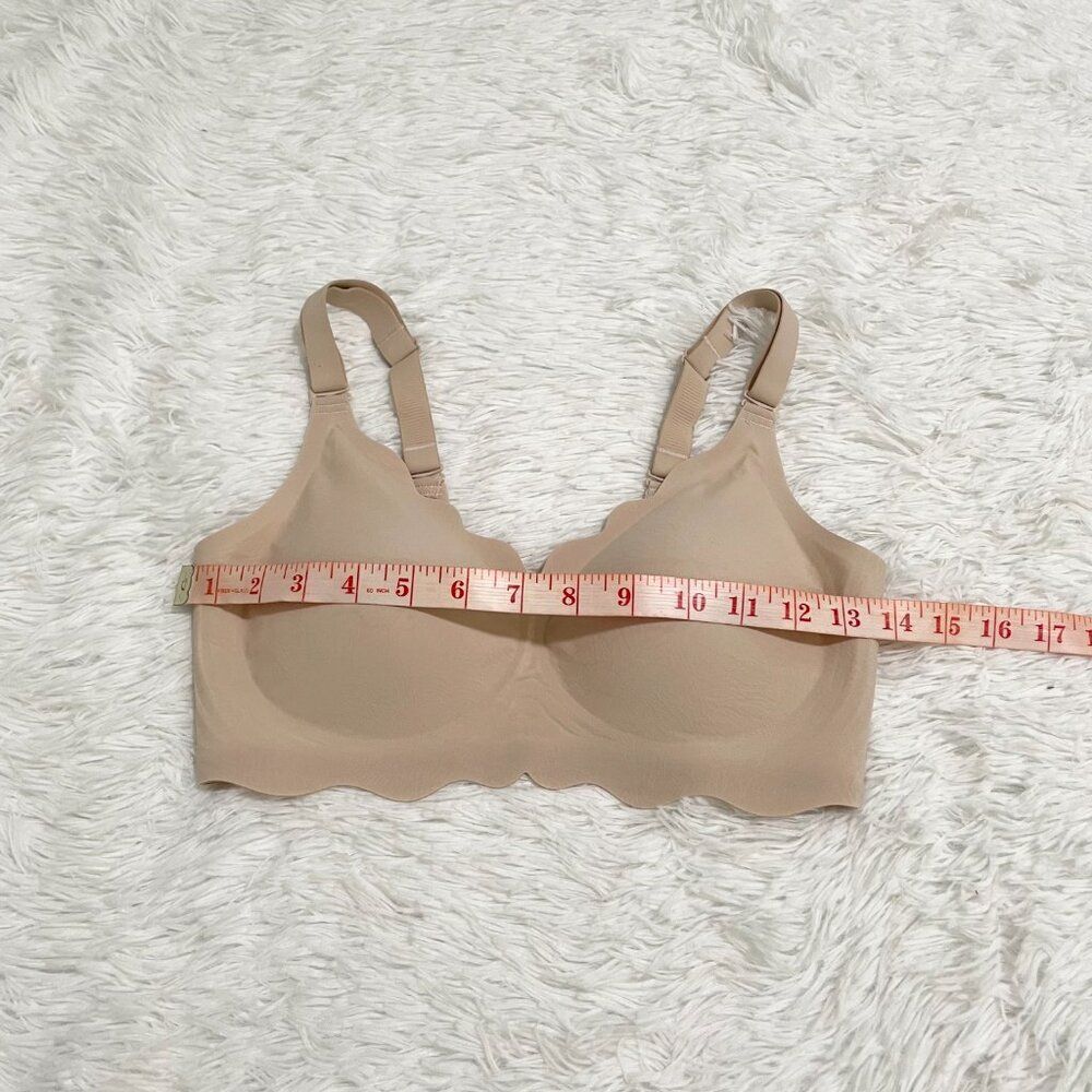Women Floral Wireless Bra Light Support in Cream Size Small - Picture 2 of 9